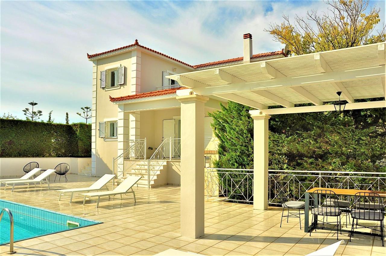 Sea Wave Villa Kefaloniaprivatevillas Trapezaki  Exteriör bild